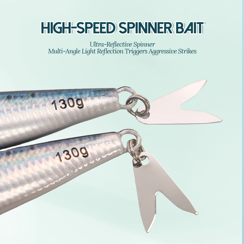 TOLU-señuelo de plantilla de Metal de hundimiento rápido, impreso en 3D, 20g-130g con carrete, señuelo de pesca de fundición de tierra de agua salada, plantilla de Metal Vertical, novedad de 2024 - imagen 5