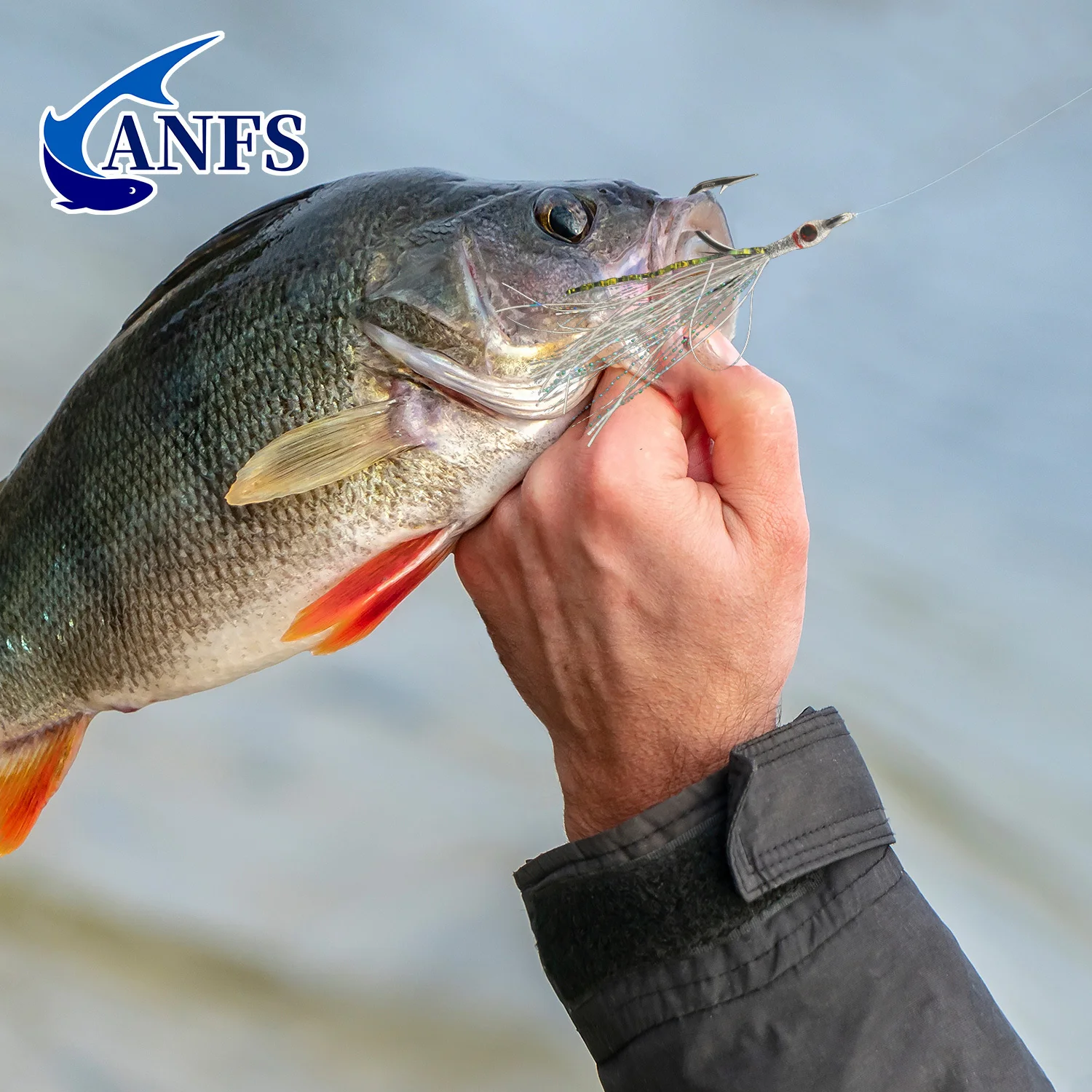 ANFS Tuna Fly Mosca Atada a Mano para Pesca en Agua Salada - imagen 3