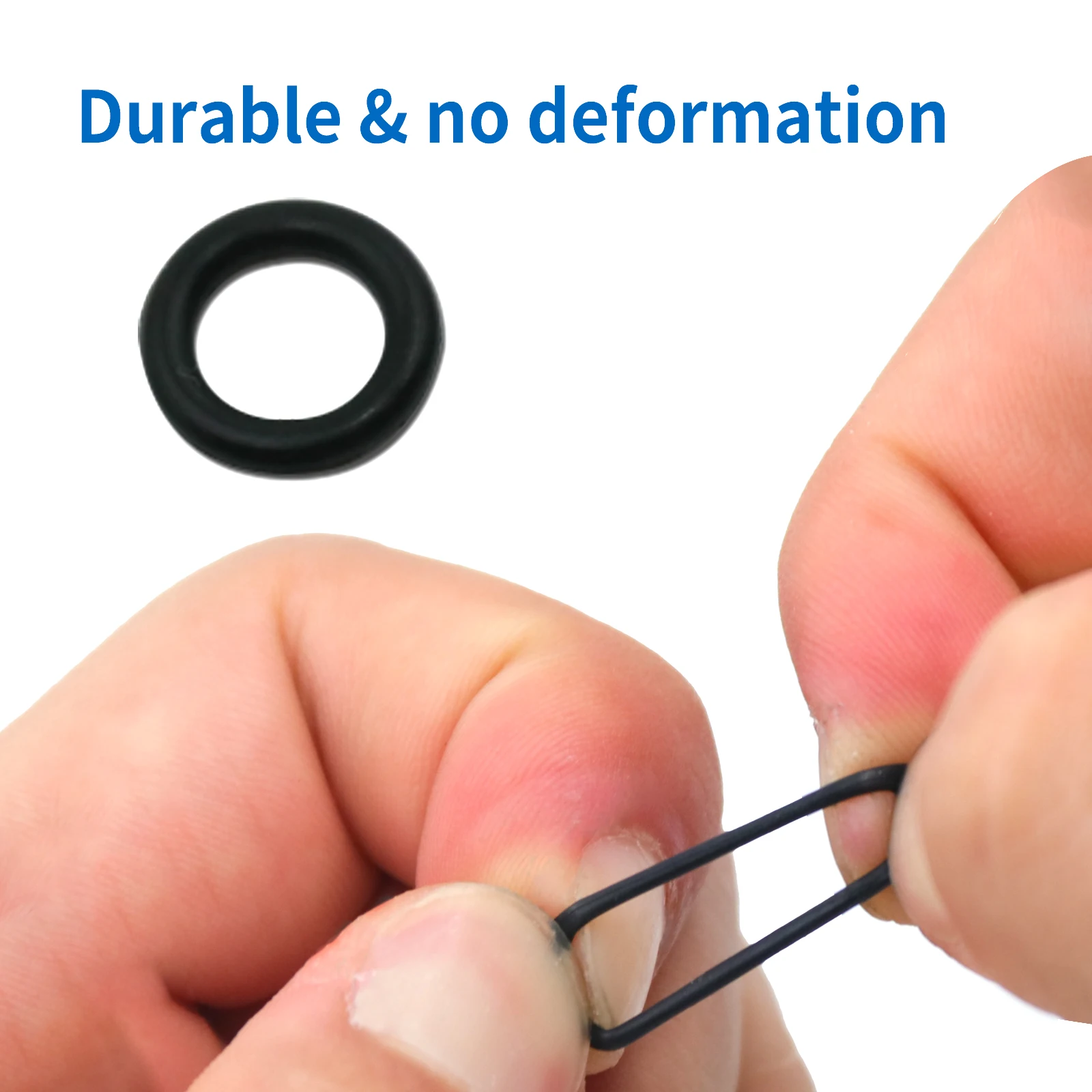 Herramienta de aparejo loco de 9 KM y 50 juntas tóricas de gusano, herramienta de anillo loco, kit de gusano loco para cebos blandos Senko Stick - imagen 2