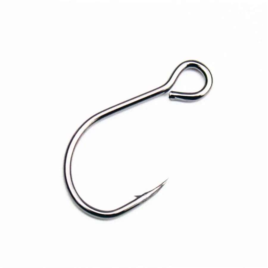 Anzuelos de pesca 20 piezas, anzuelos en línea de acero de alto carbono para agua salada - imagen 4