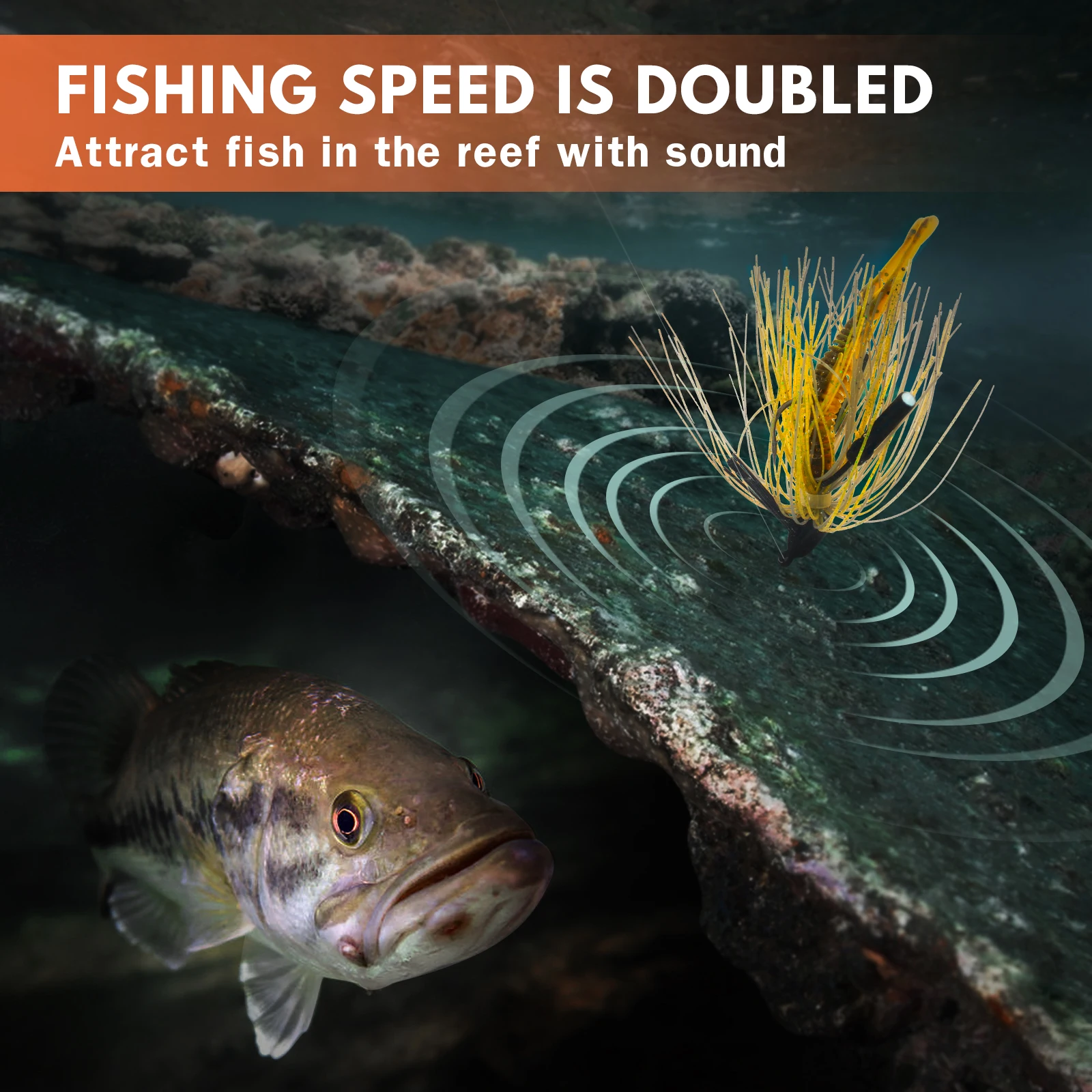 THKFISH-Cebo de alambre con cabeza de plantilla de 5 piezas, 7g, 10g, 14g, Spinner, falda de silicona, señuelos de plantilla, cebos de chat, gancho de púas para lubina - imagen 3