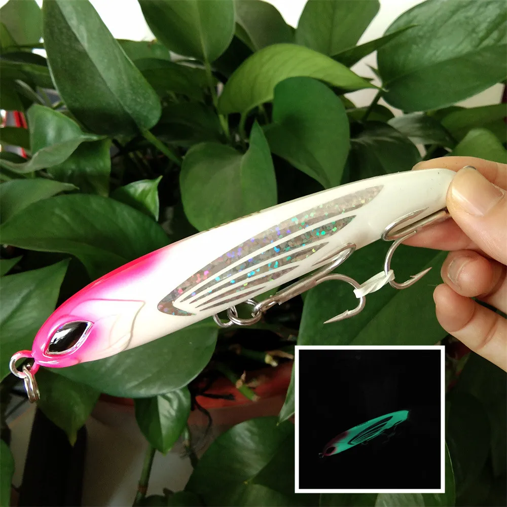 Noeby-señuelo duro Artificial para pesca en agua salada, cebo de lápiz que se hunde, Stickbait, 3 piezas, 115mm, 64g - imagen 5