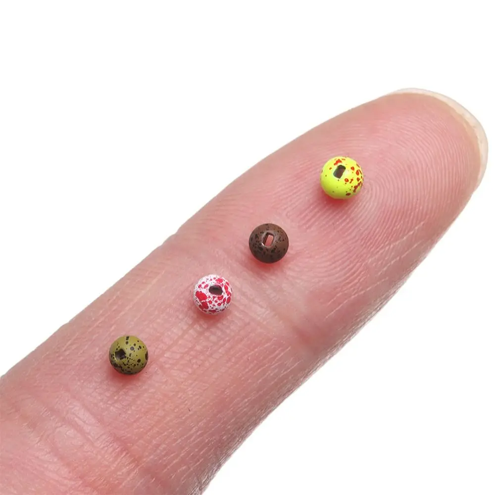 Cuentas de tungsteno ranuradas de 20 piezas, Material de atado de moscas, aparejos de pesca, 2,5mm/3,0mm/3,5mm/4,0mm - imagen 3