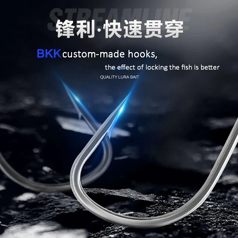 WATER SNIPER-anzuelo de pesca de 4 piezas, 7g, 9g, 4,2g, bola redonda, ganchos de tungsteno, señuelo de gusano suave, accesorios de pesca - imagen 4