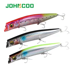 Señuelo de pesca para pesca en el mar, señuelo duro Minnow, 12cm, 21g, señuelos flotantes para lubina, alta calidad