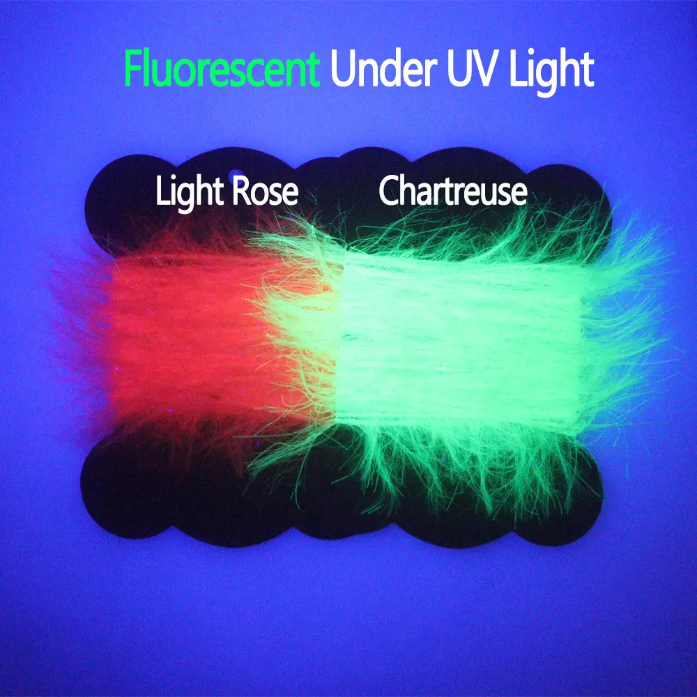 Bimoo-Material de atado de moscas de chenilla, 5m/tarjeta, para atar el tubo, insectos, mini señuelos, serpentinas de sanguijuela, Señuelos de pesca de mar - imagen 5