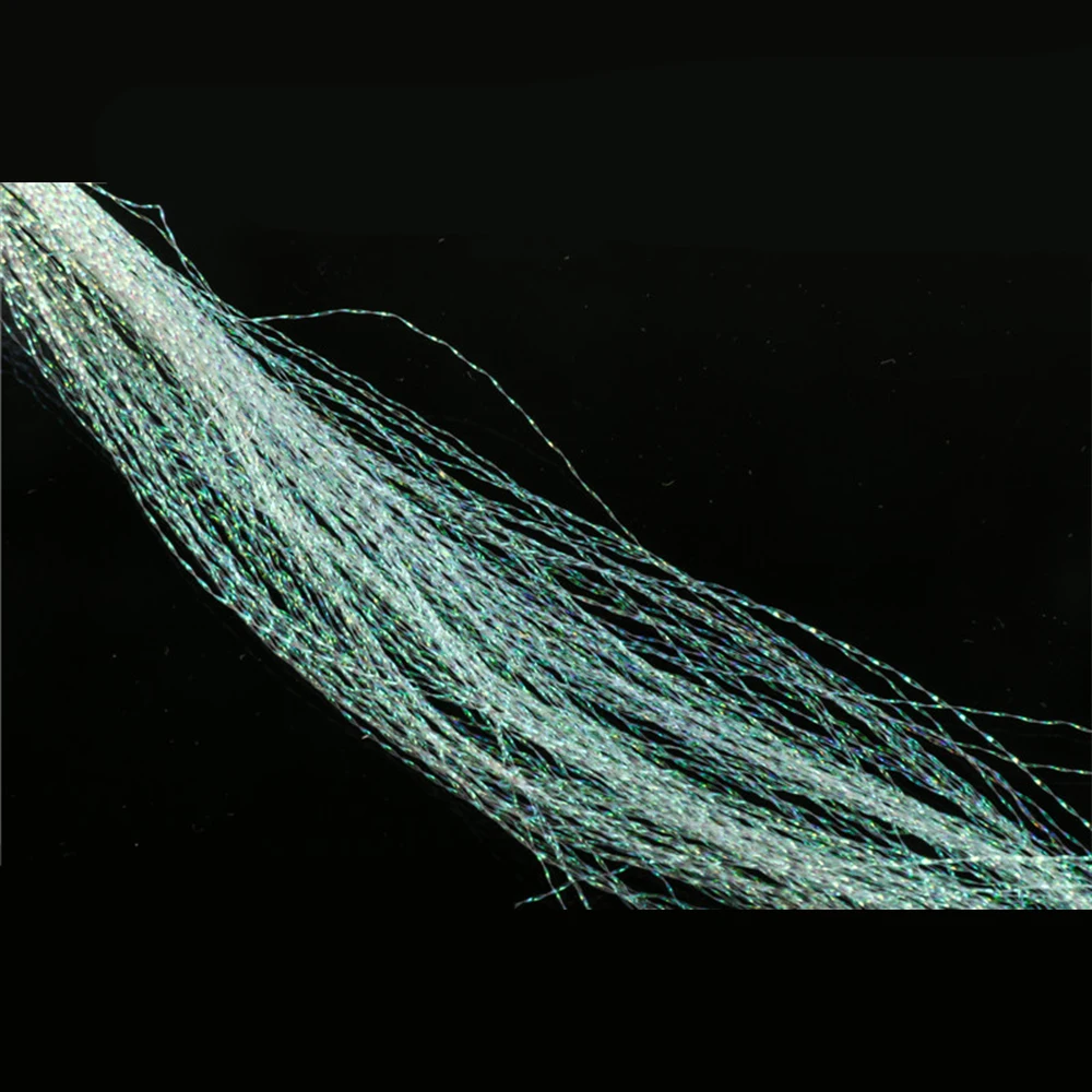 Hilo holográfico para atar moscas Maximumcatch: 1/69" de ancho, Flashabou, paquete de 4, colores vibrantes, perfecto para material para atar moscas - imagen 4