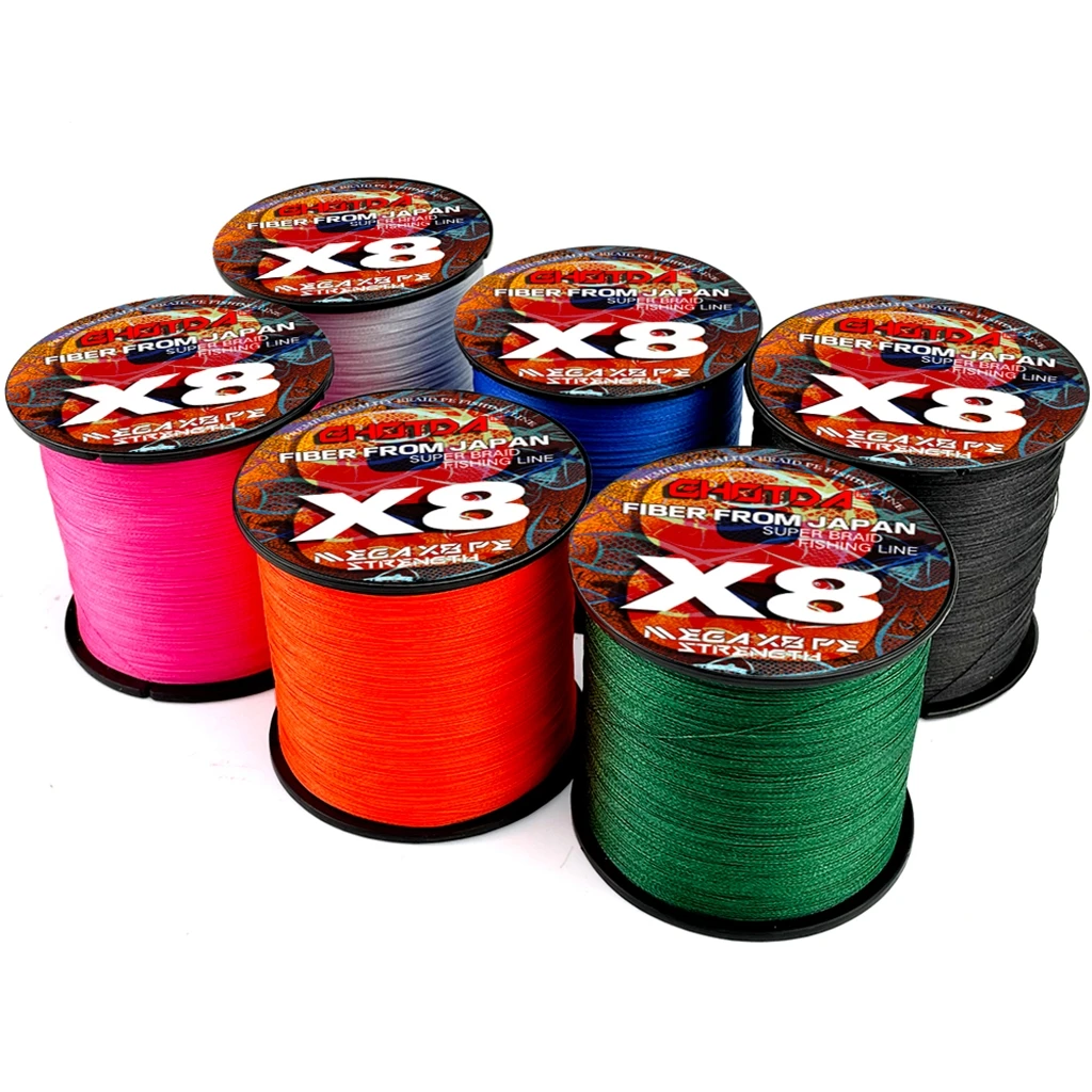 Línea de pesca trenzada Premium Super x-wire X8 de 8 hebras, líder en lubina, multifilamento, 18-78LB, 0,14mm-0,5mm, 300M-1000M - imagen 5