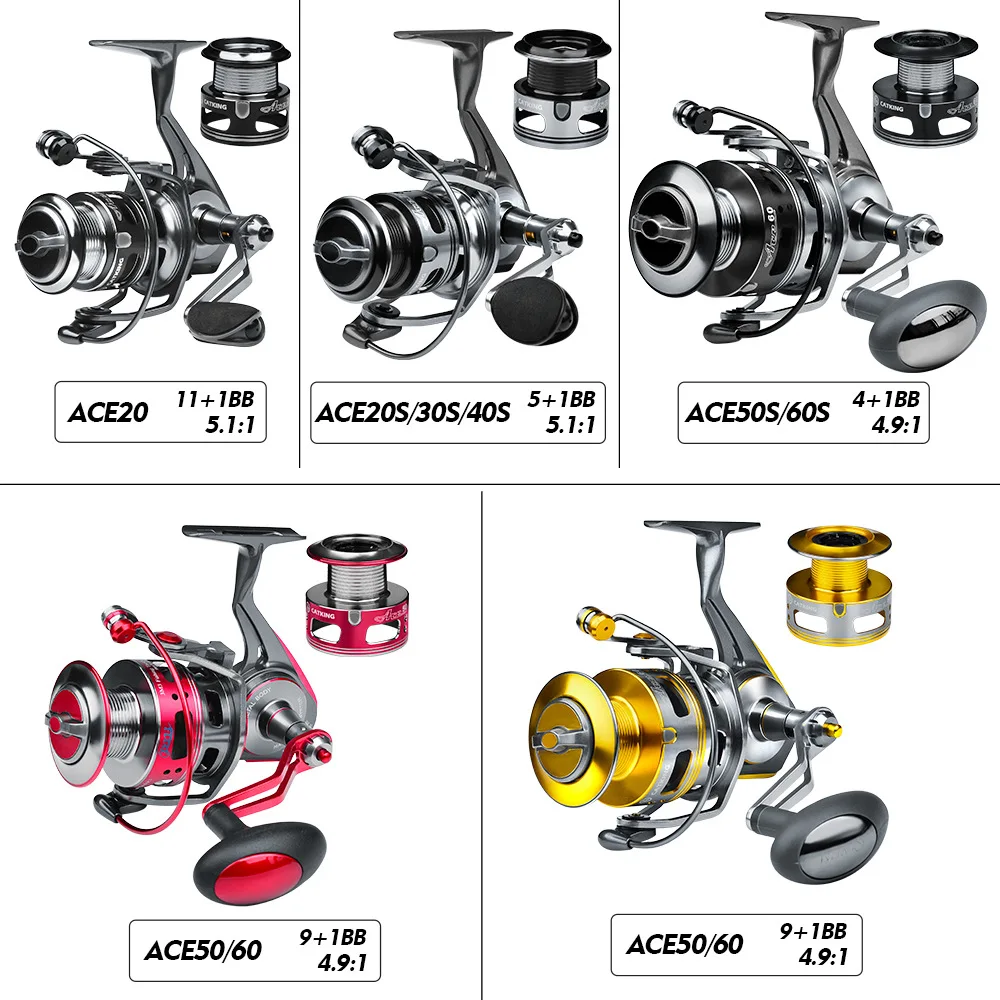 Carrete spinning metálico – Suave, potente y resistente para pesca - imagen 5