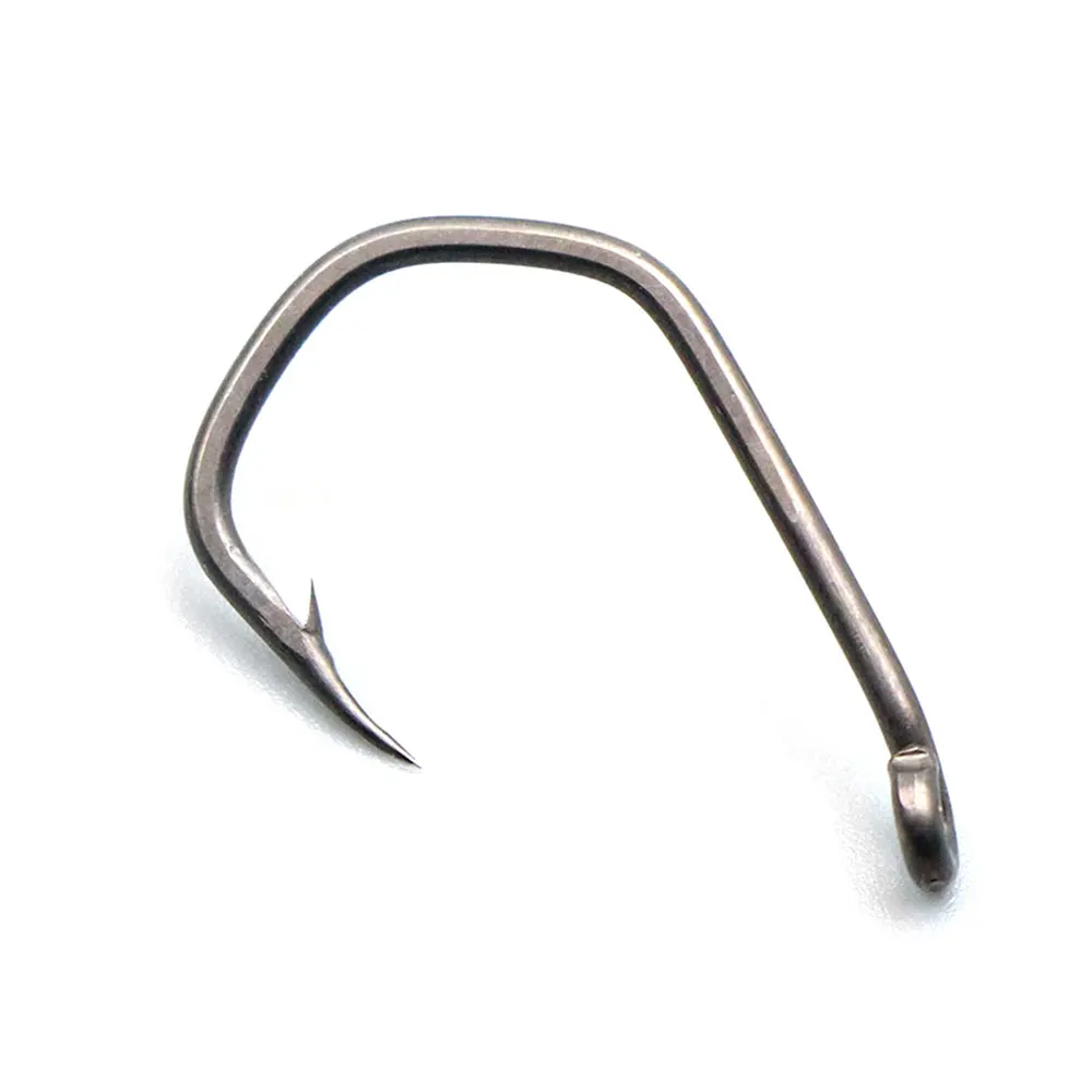 20 piezas anzuelos de pesca de carpa con Micro púas, gancho de garra con revestimiento de PTFE de acero rico en carbono para alimentador de métodos, accesorios para peces, aparejos - imagen 3