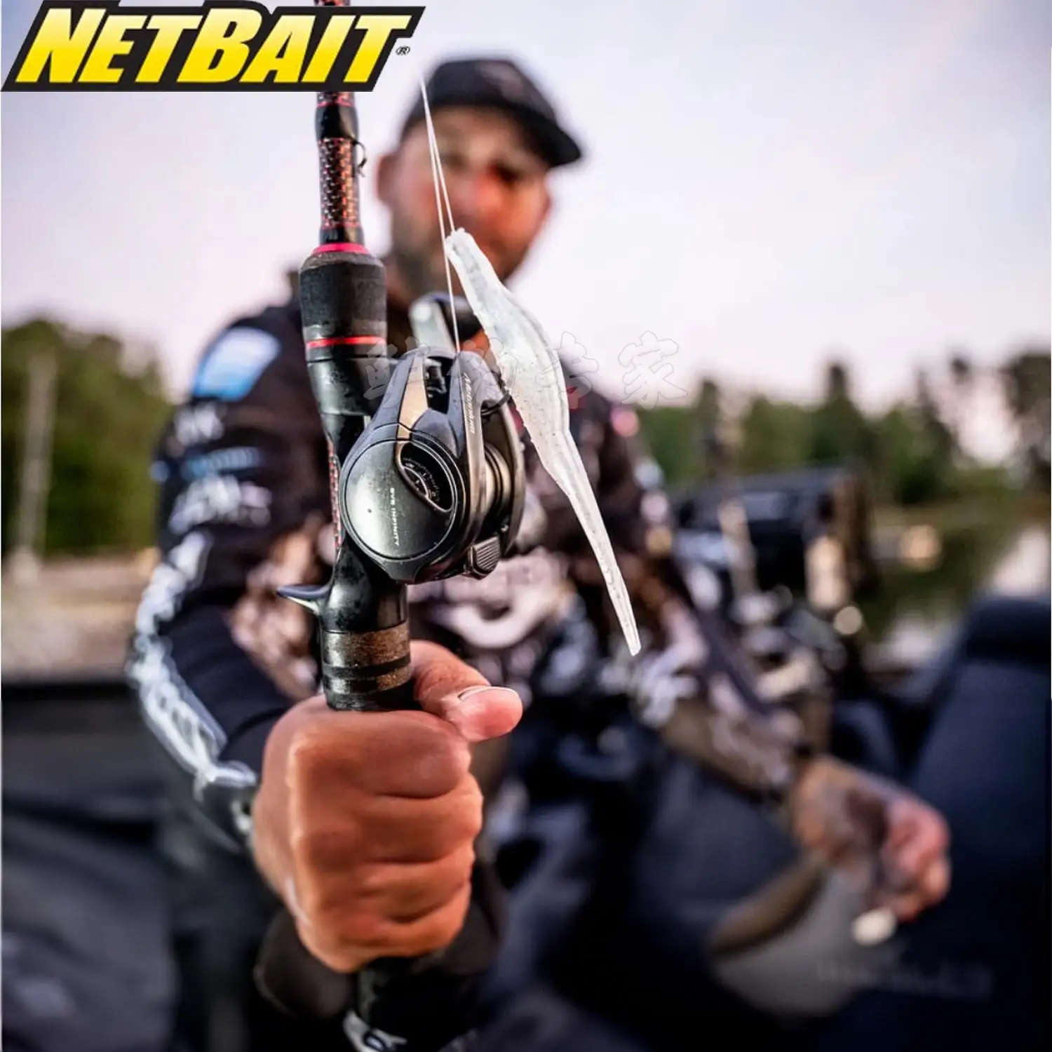 NETBAIT American TWITCH JR Software de 4 pulgadas para detener el pez de cola de horquilla y agregar cebo blando BAITFUEL - imagen 3