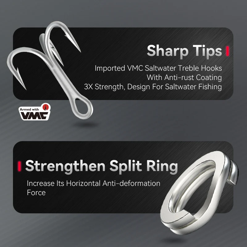 Kingdom Kingpro-SEÑUELOS flotantes artificiales para pesca en el mar, cebos Wobblers para curricán de 74g, Jerkbait, OM145/160 - imagen 5