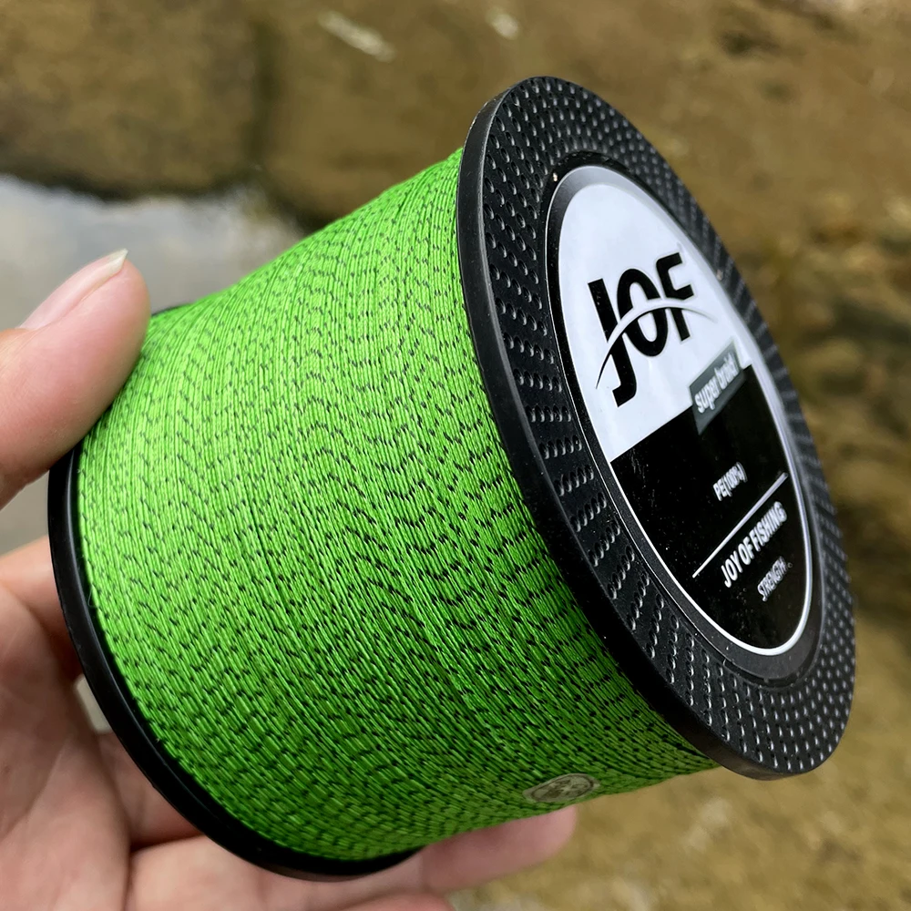 JOF-sedal de pesca trenzado de 8 hebras, 100M, 300M, 500M, tejido de PE para pesca en agua salada, muy fuerte, 18lb-78lb - imagen 5
