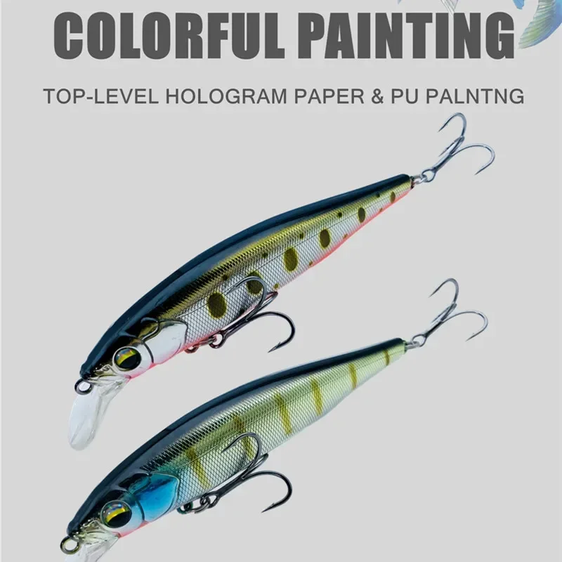 GREENSPIDER-señuelo de pesca suspendido, cebo Artificial Wobbler, duro, suspensión de 110mm, 18,5g, 2 ganchos - imagen 5