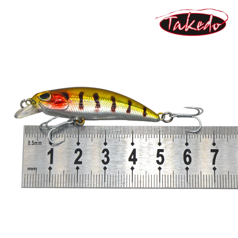 TAKEDO NB151 50mm 4g wobbler Señuelos de pesca de alta calidad señuelo de hundimiento de pececillo cebo duro - imagen 5