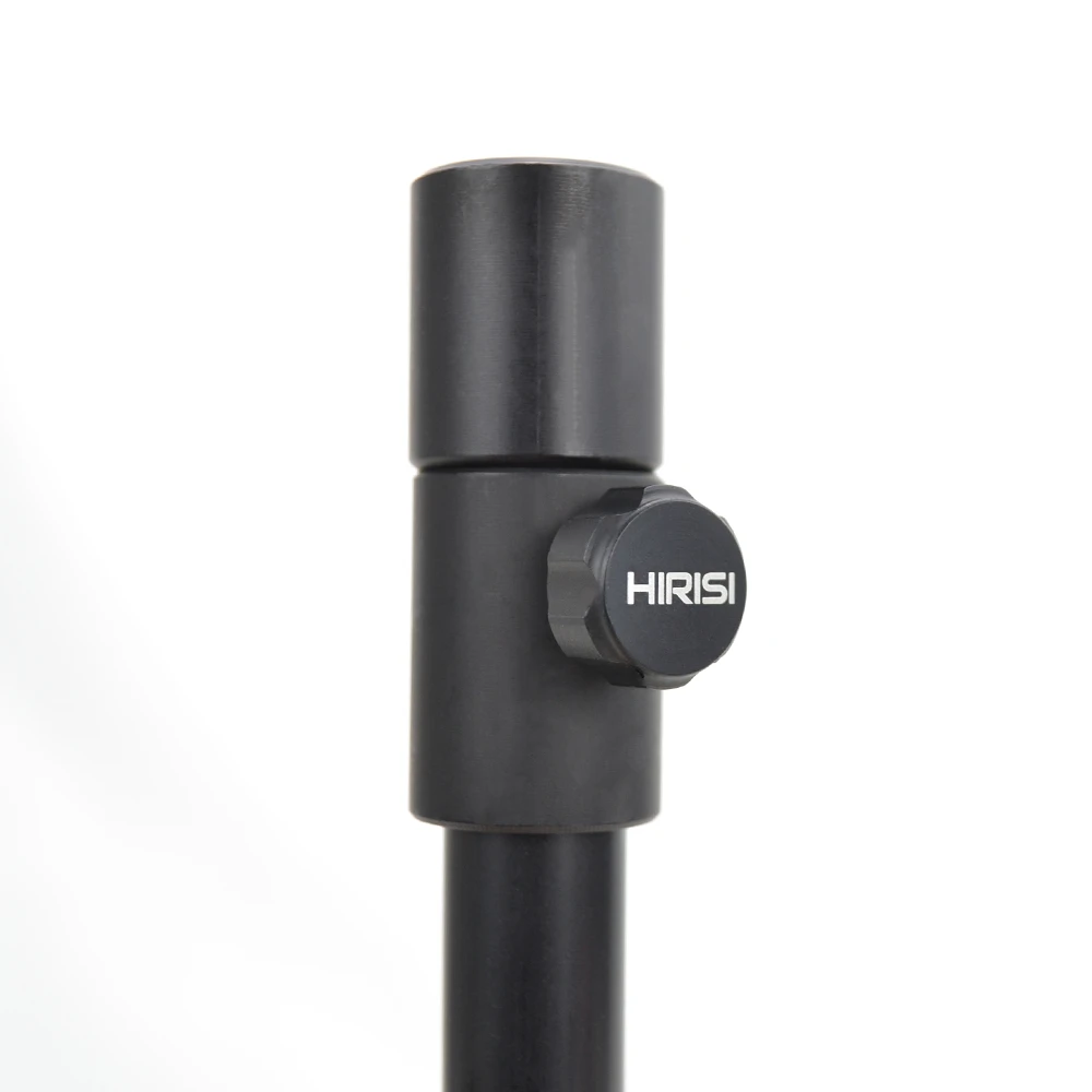 2 x palos de banco de pesca de carpa, caña negra de aluminio, diámetro de 16mm, accesorios de pesca - imagen 5