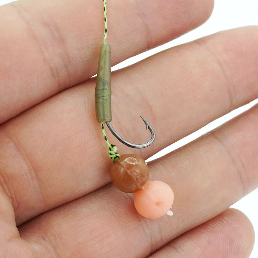 Hirisi 30 Uds cebo de bola flotante cuentas flotantes de pesca cebo suave Artificial de silicona MA105 flotadores de goma, aparejos de pesca con cuentas de bolas - imagen 4