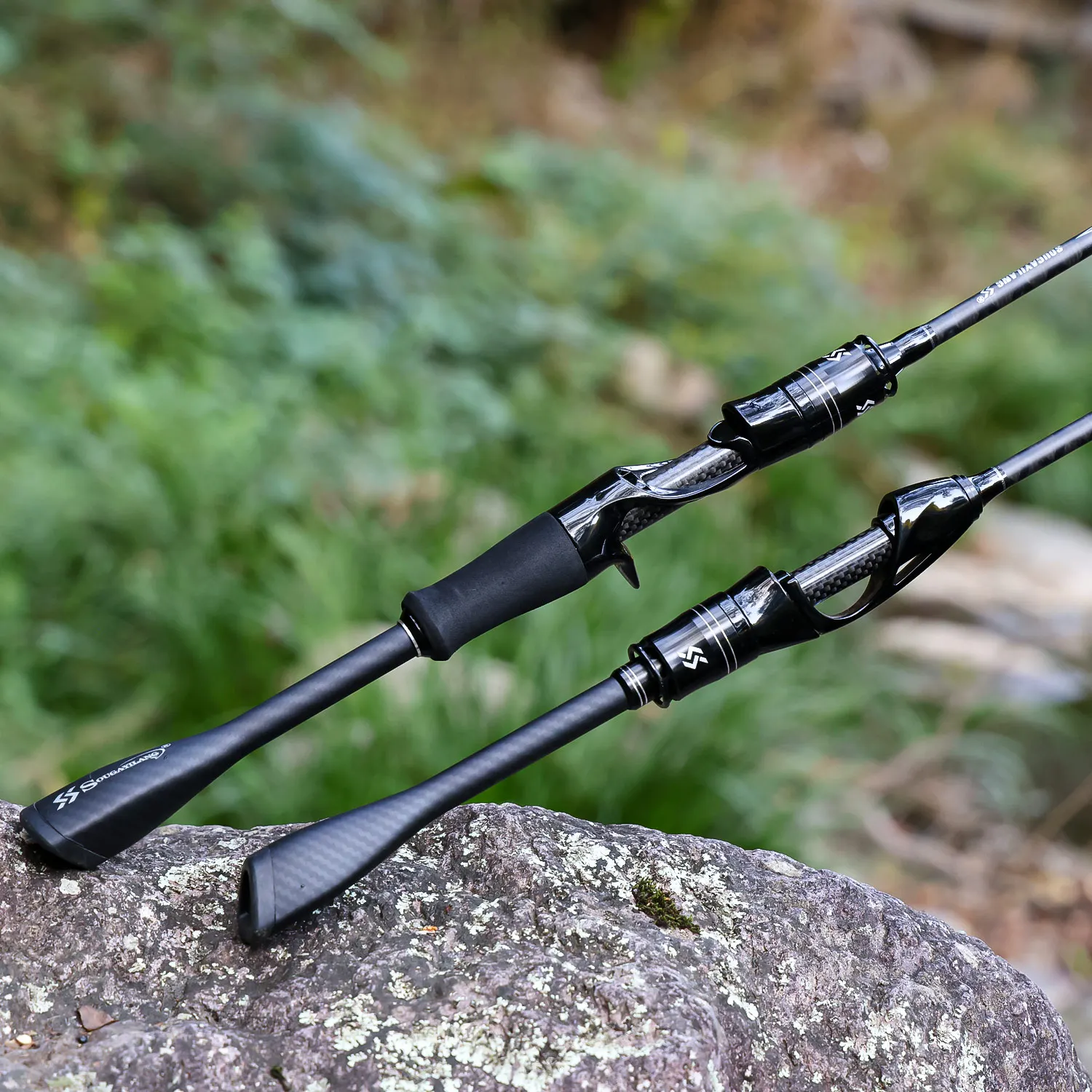 Sougayilang Caña de spinning de carbono con punta sólida para casting - imagen 4