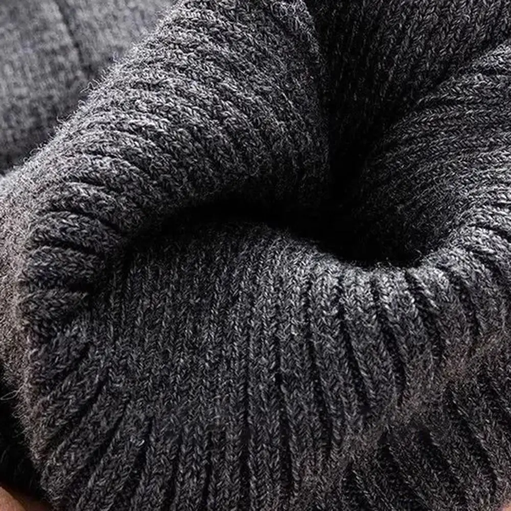 Rodilleras duraderas de terciopelo para invierno, rodilleras cálidas universales gruesas, resistentes al viento, soporte elástico para rodilla Unisex - imagen 5