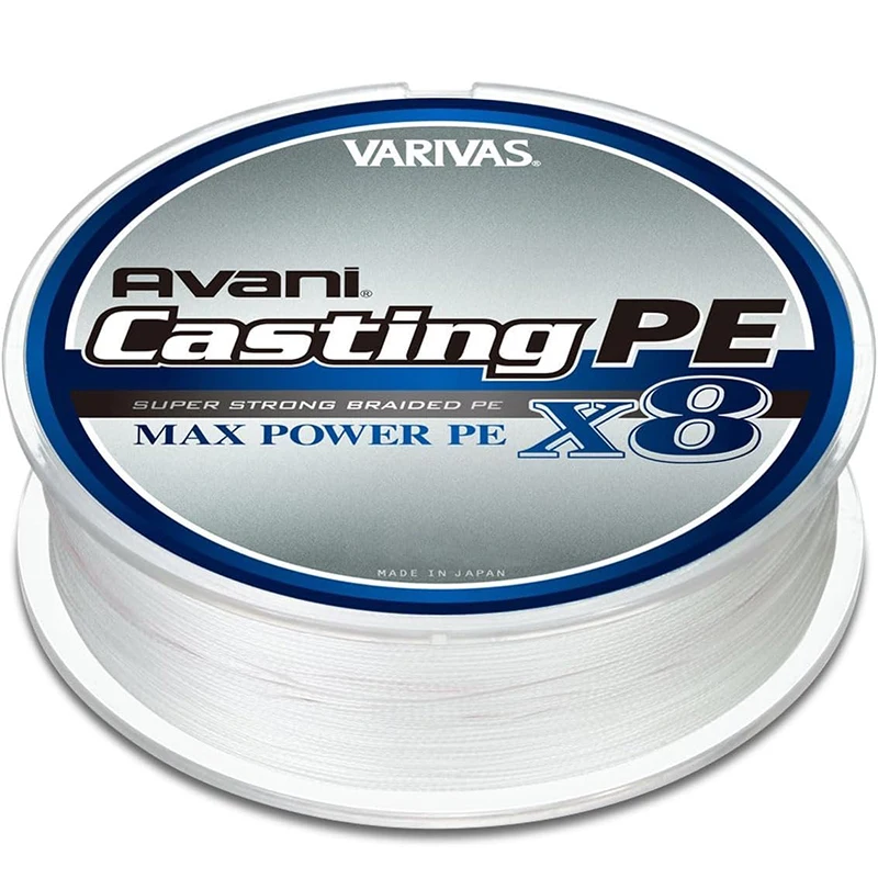 Varivas Avani Casting PE Max Power X8 hilo de pescar trenzado-longitud: 300m/330yds, tamaño: 20-78LB Japón línea trenzada de PE de 8 hebras - imagen 2