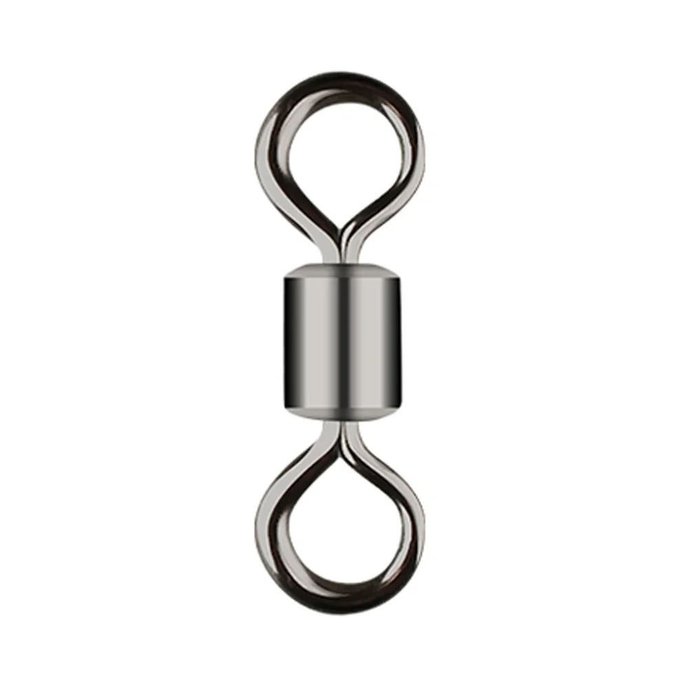 DNDYUJU 50 Uds rodamiento de barril de pesca giratorio anillo sólido señuelos conector 5 colores accesorios de aparejos de pesca herramienta para peces - imagen 3