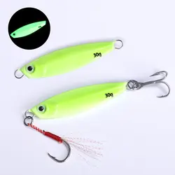 AS Glow Jig Shore fundida luminiscente para jigging vertical