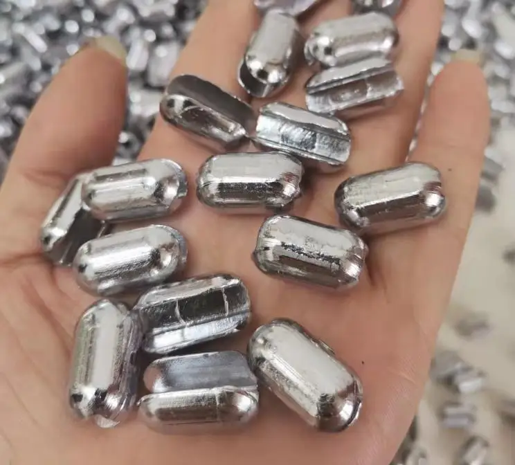 Red de fundición a mano de boca abierta, plomo, colgantes sin óxido, redes de pesca, colgante de red de lanzamiento a mano, plomo perforado GillNet - imagen 3