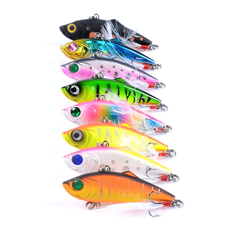 Señuelos de pesca artificiales, Minnow Crank, sistema de peso de tungsteno, modelo Wobbler, colores surtidos, caliente, 6,1 cm, 11,2G, 1 pieza - imagen 2