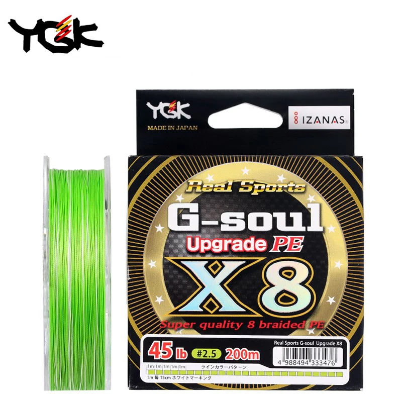 Línea de pesca de PE mejorada X8 XBraid original de Japón, línea multifilamento, línea de señuelo trenzado pesca - imagen 3