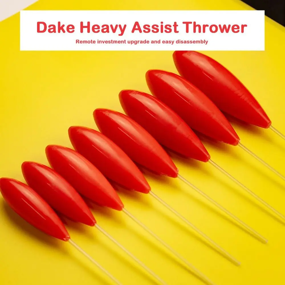 5 uds. Aparejos auxiliares de tiro de pesca con mosca extremadamente llamativos 10g-50g moscas artificiales señuelos acrílicos Bombarda en línea - imagen 3