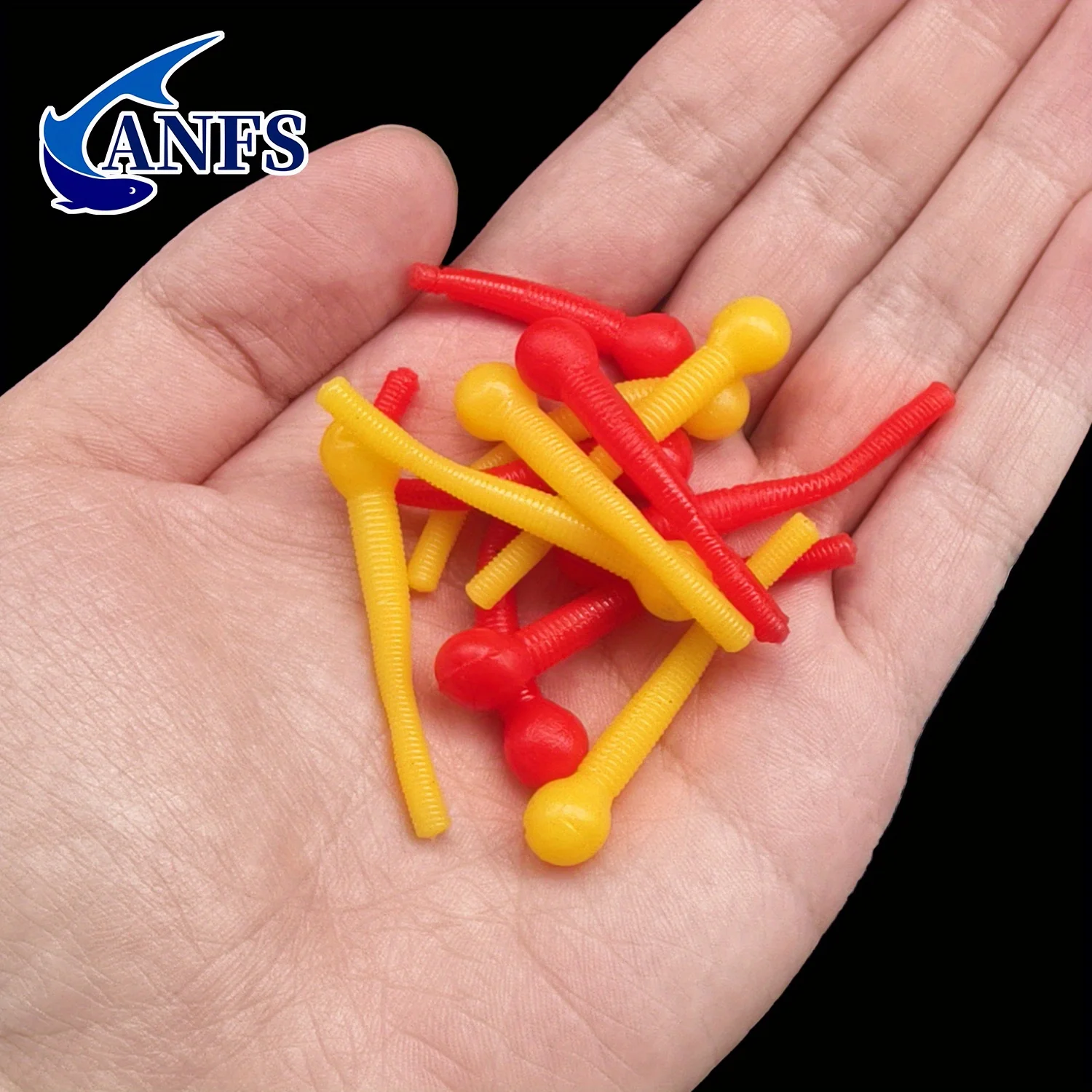 ANFS 30 Uds señuelo de pesca suave cebos artificiales de agua flotante para agua dulce y salada - imagen 4