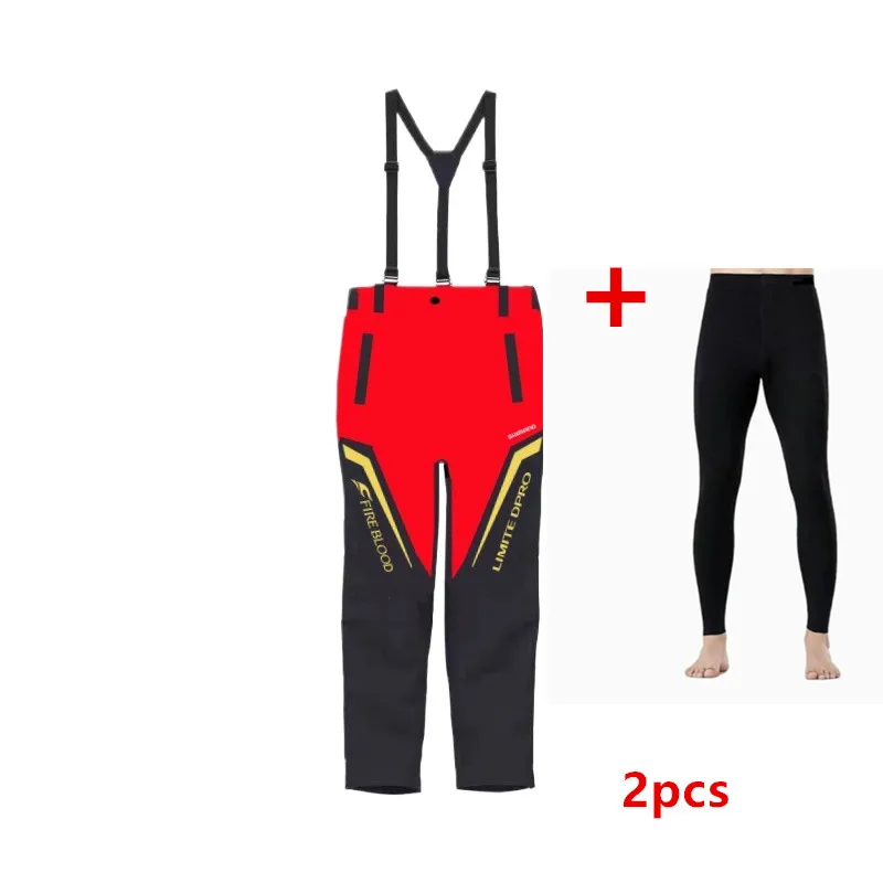 Pantalones impermeables de pesca con tirantes – Secado rápido para roca