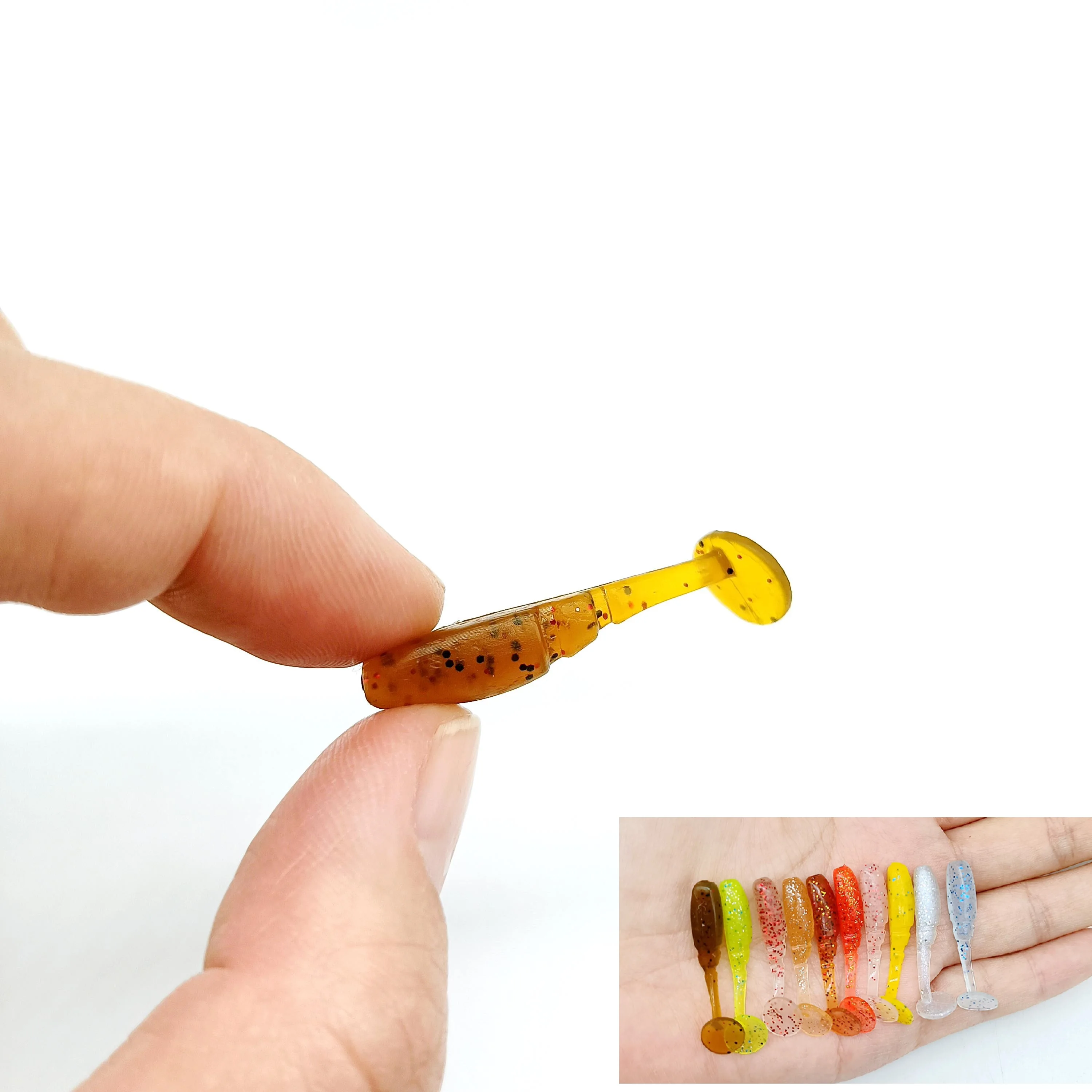Vinilos cola en T para lubina – Mini señuelo hundible DUODUOYU - imagen 2