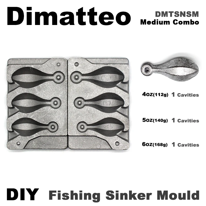 Dimatteo Combo medio – Molde artesanal para vinilos de pargo - imagen 2