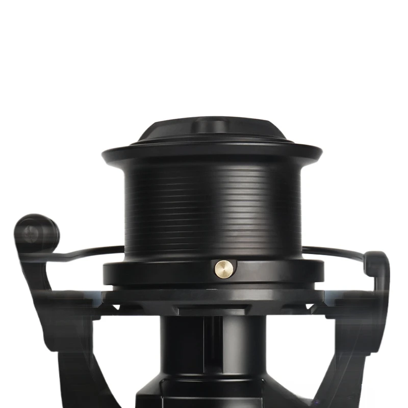 Todo metal anticorrosión serie 8000-14000 rueda giratoria de fundición larga 17 + 1BB carrete de aleación de aluminio 4,8:1 carrete de pesca de alta velocidad - imagen 4