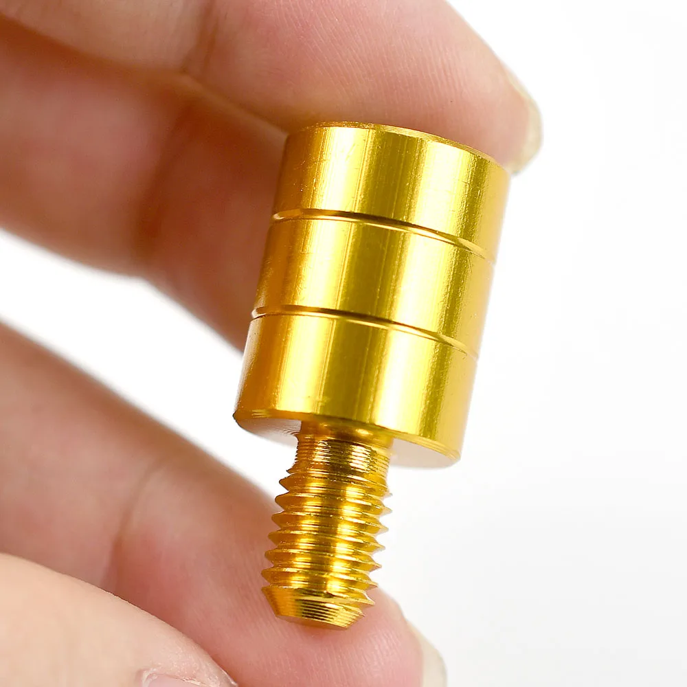 MNFT 2 uds conector de cabeza de red de aterrizaje de pesca M6/M8/M10/M12 adaptador convertidor tornillo de montaje para red de pesca con mango de poste - imagen 5