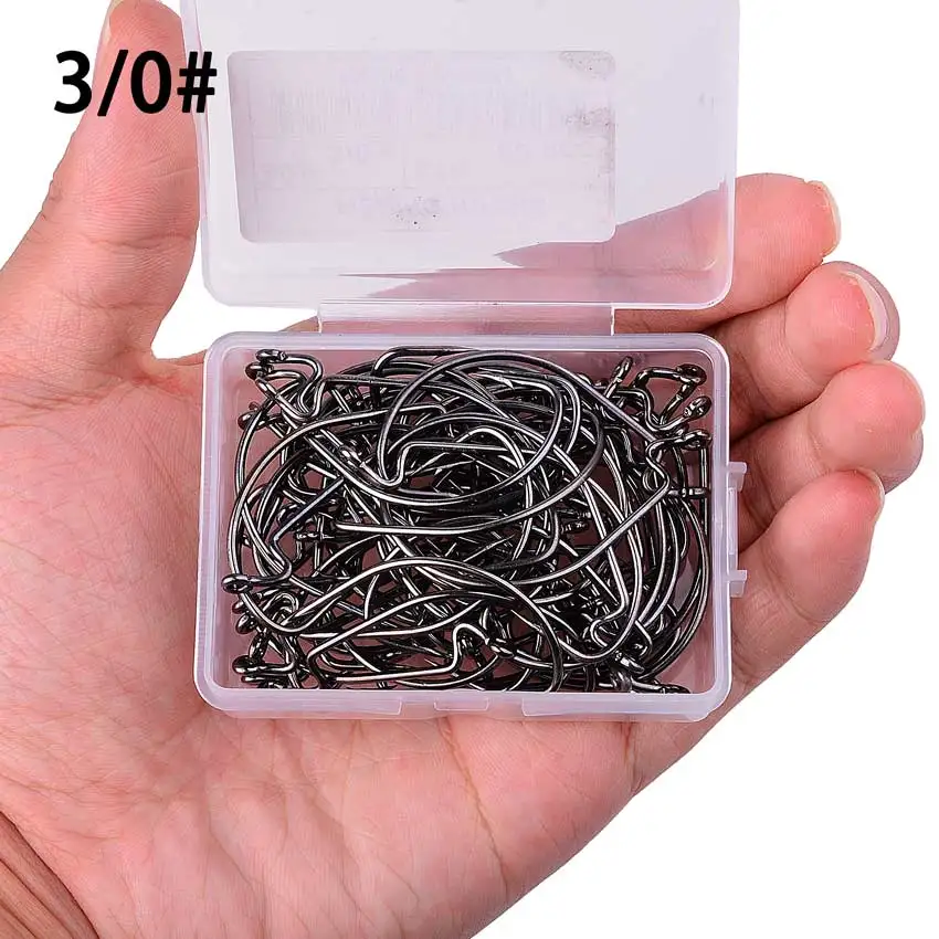 Anzuelos Offset con púas para vinilo de lubina - imagen 5