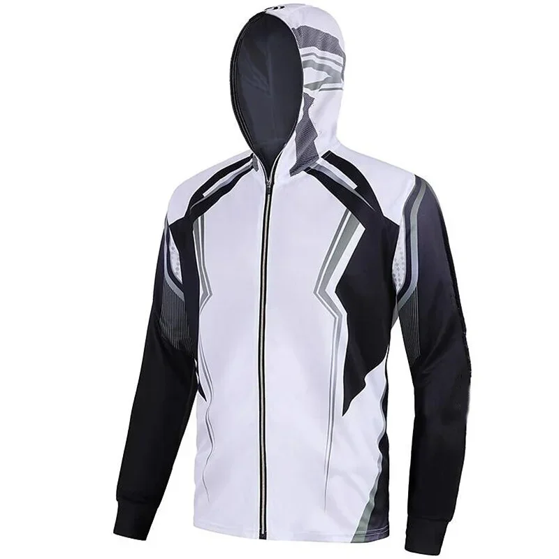 Camisas de pesca de secado rápido para hombre, camisas de manga larga con protección Uv impresa por sublimación, personalizadas, para exteriores, 2024 - imagen 5