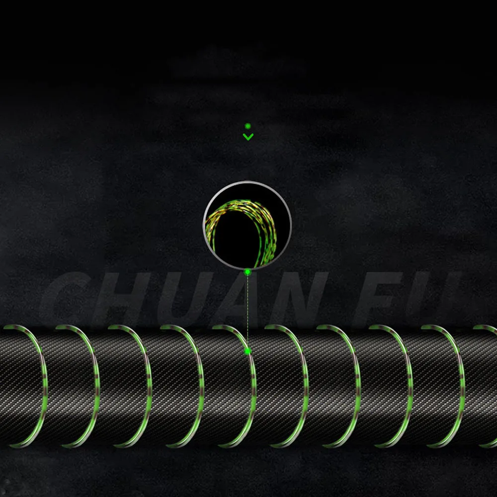 Línea de Pesca de carpa Invisible 3D de 500m, línea de punto extensible de fluorocarbono monofilamento japonés súper fuerte de nailon para Pesca de carpa - imagen 4