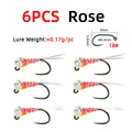 6pcs rose