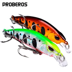 PROBEROS Mini Minnow Wobbler – Señuelo para lubina