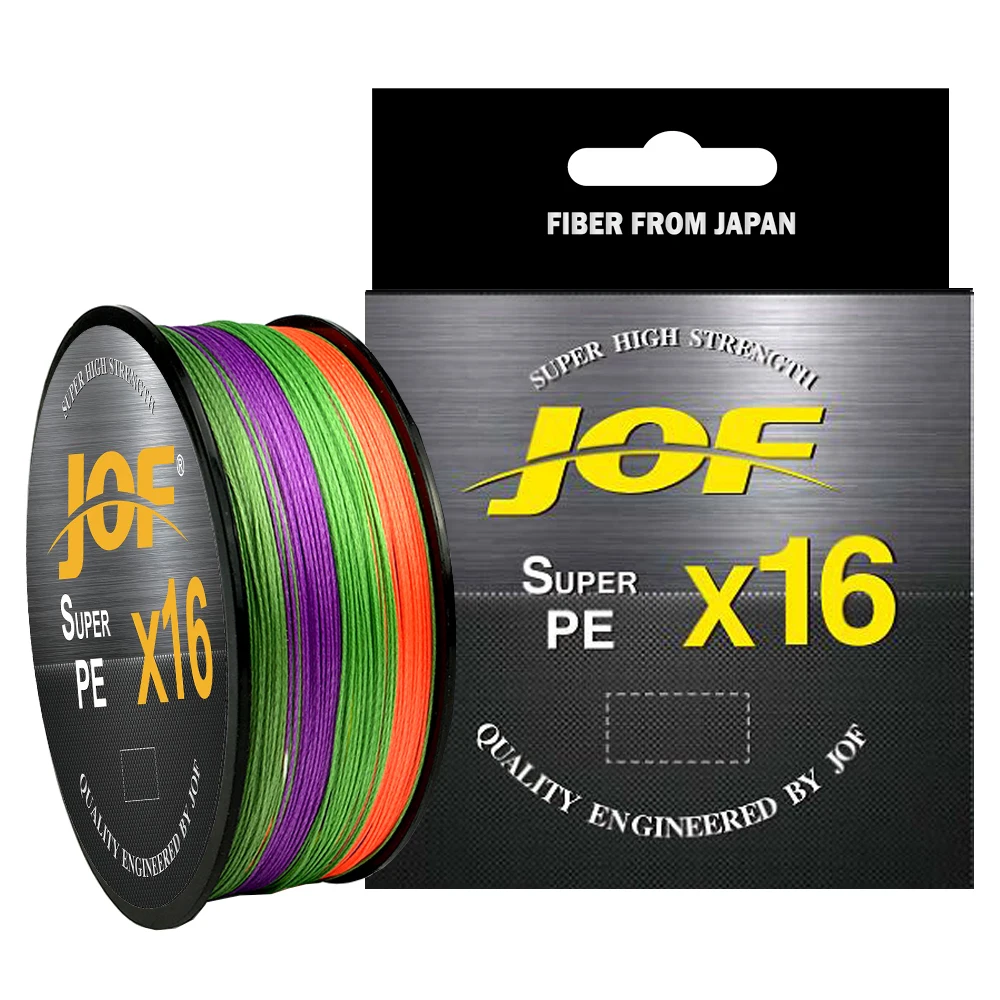 Línea de pesca fuerte X16, 300/500m, 16 hebras, alambre de PE trenzado hueco, línea de pesca multifilamento, alambre de pesca con mosca de carpa 25-161LBS - imagen 2