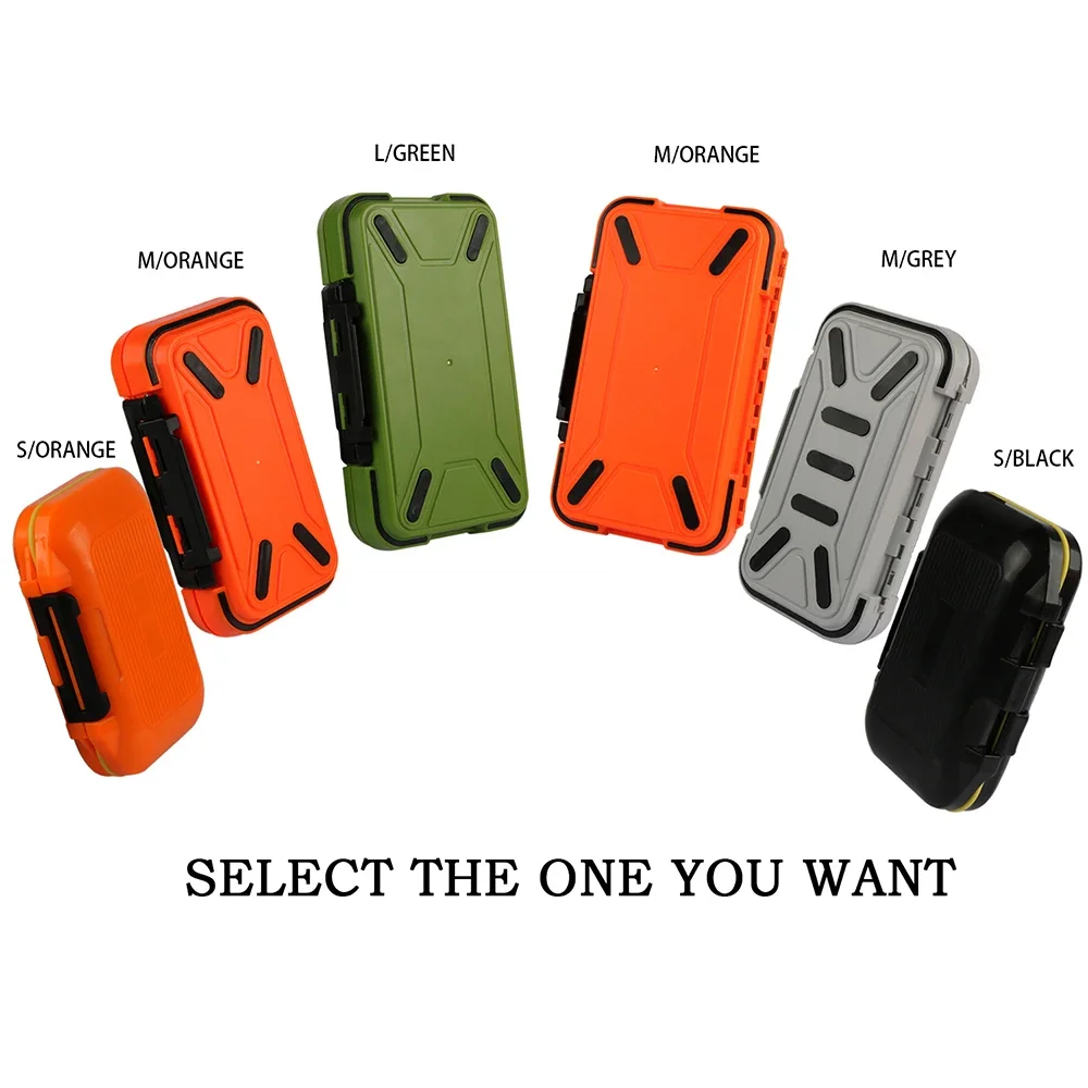 Goture-caja de aparejos de pesca de doble capa, alta calidad, doble capa, accesorios de pesca de carpa, equipo de almacenamiento, talla S M L - imagen 5