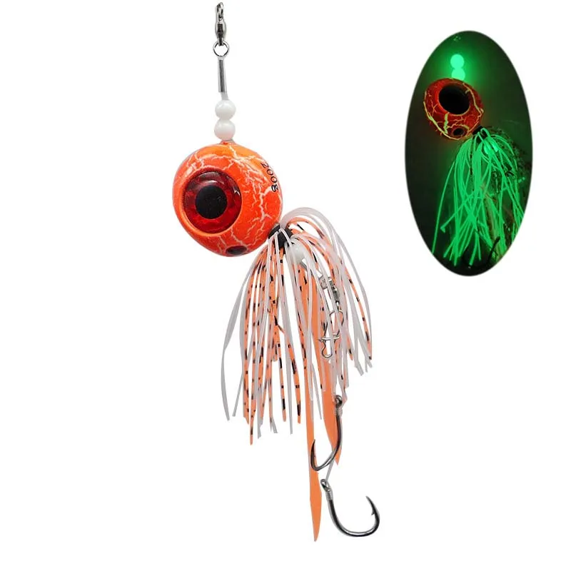 Kabura Jigging Luminoso con Falda – Señuelo para Pargo en Mar - imagen 5