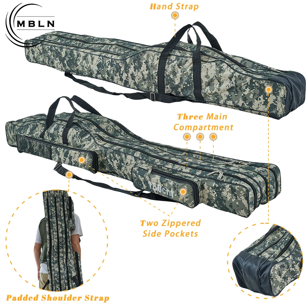 Funda Impermeable MBLN para Cañas – Estuche de Aparejos - imagen 2