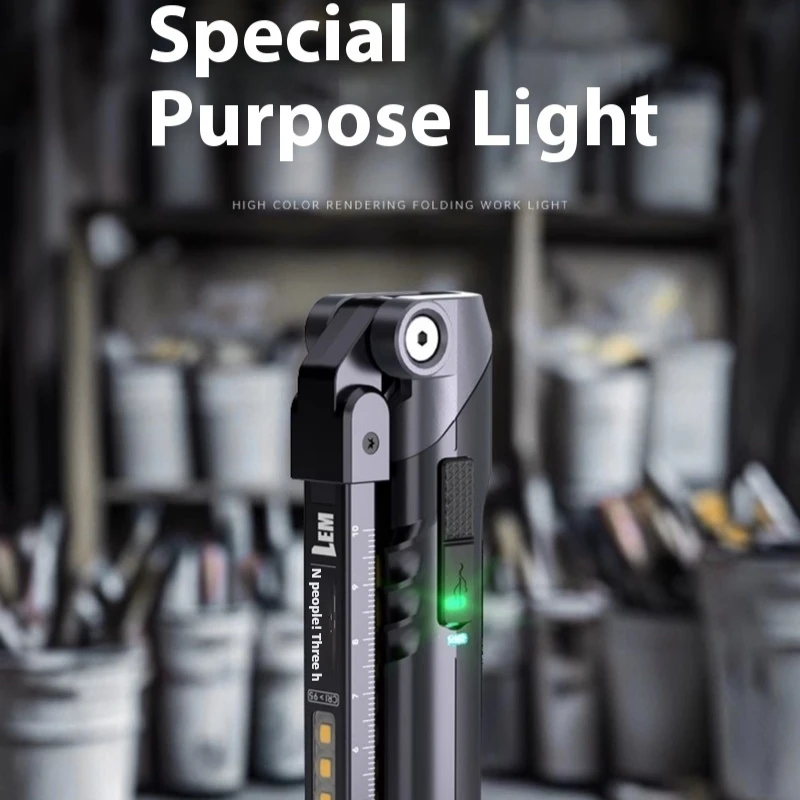 Lámpara de trabajo LEM recargable LED magnética con batería de litio - imagen 2