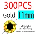 11mm Gold 300pcs