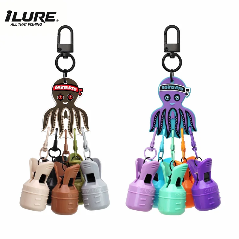 Fundas protectoras Egis con mosquetón – Cubre señuelos Calamar - imagen 3