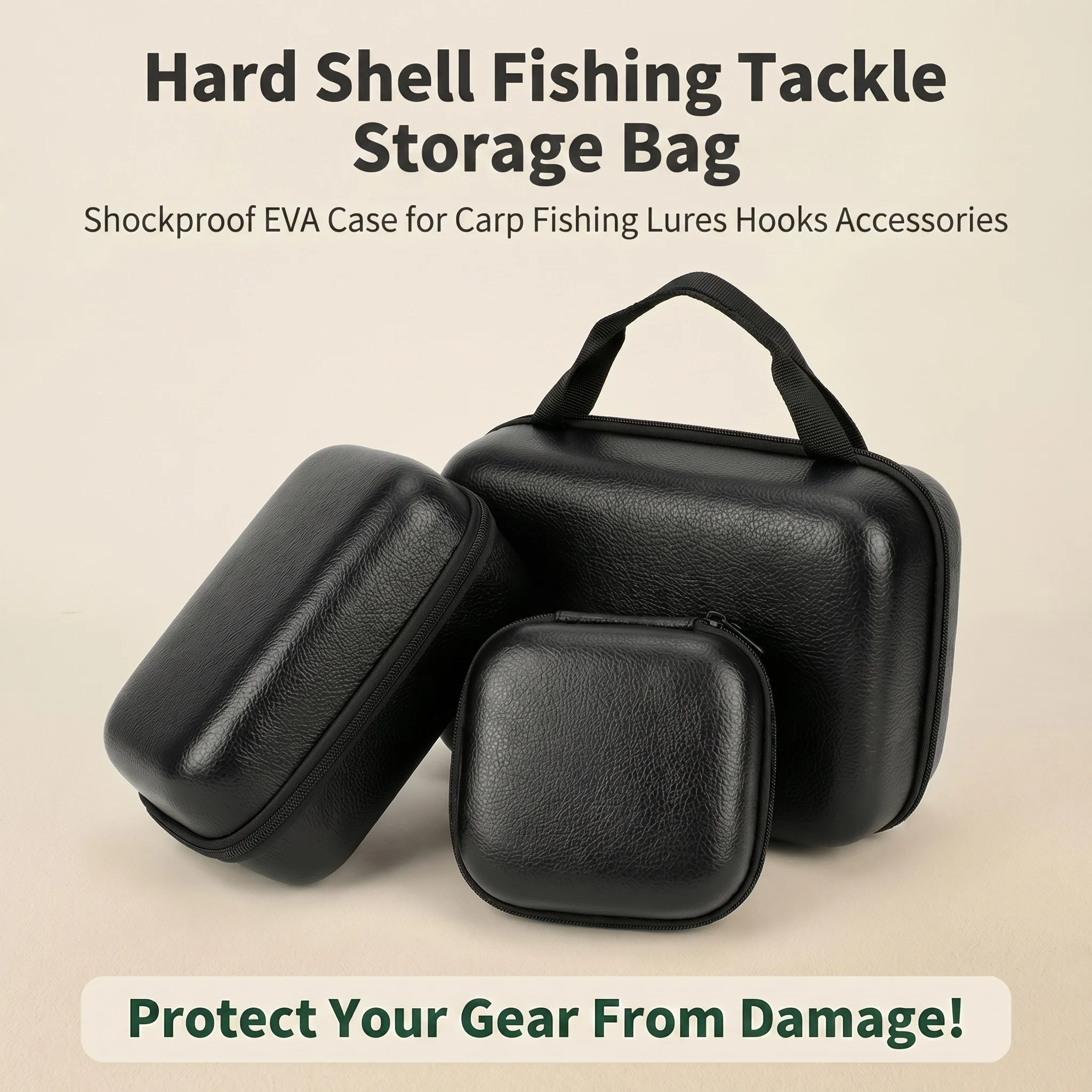 Bolsa de pesca giratoria Hirisi PU impermeable resistente a impactos - imagen 4