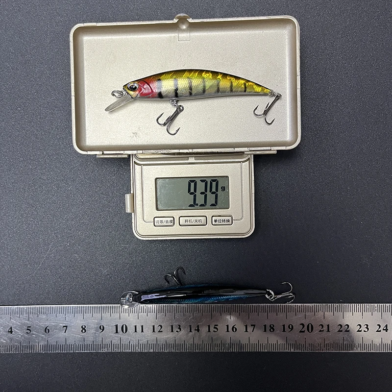 Señuelos de Pesca de pececillo que se hunden, 10g, 70mm, trucha, Lucio, corriente de roca, cebo Artificial, Pesca, Wobbler, Swimbait de plástico, equipo Jerkbait - imagen 5